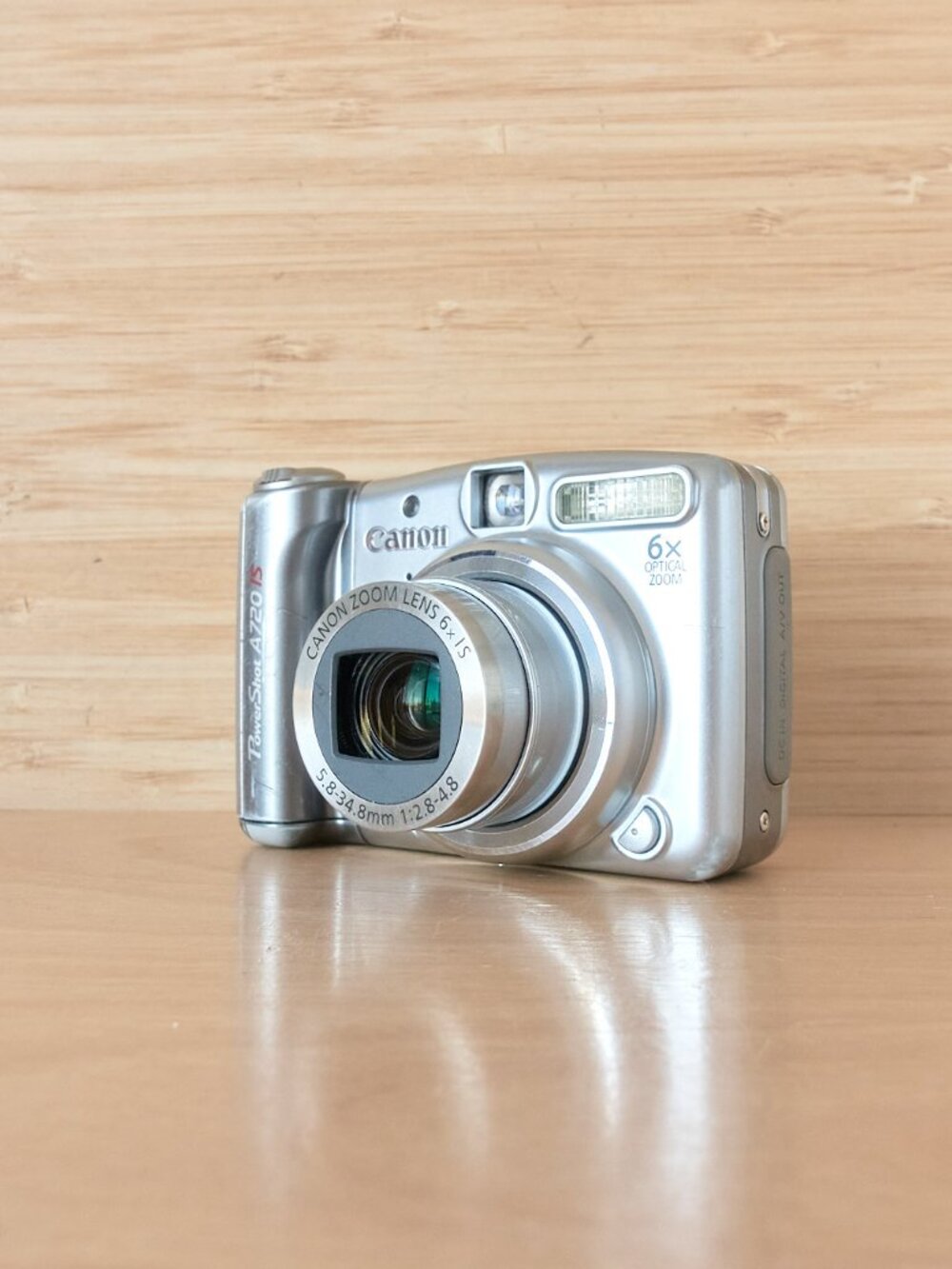 Canon PowerShot A720 IS 8MP Digital Camera Tested Working Compact Point Shoot